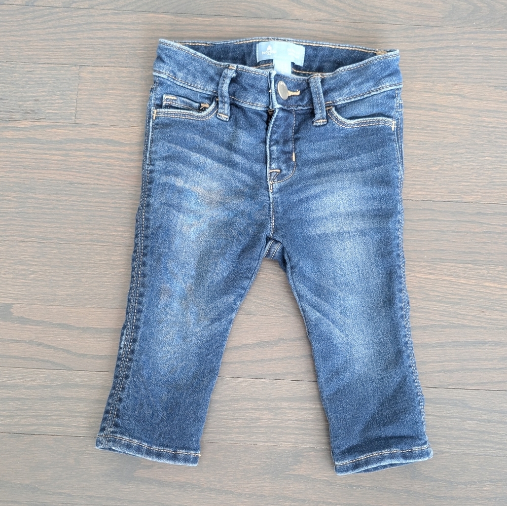 Gap Baby Girl Denim Jeans - Blue, 12-18 Months